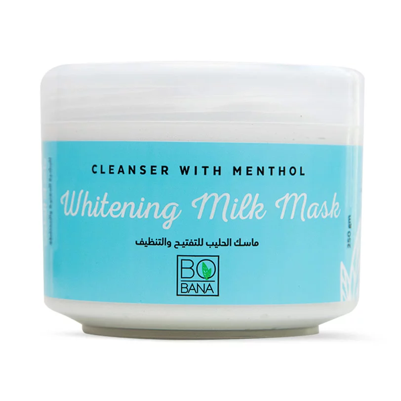 Milk Brightening & Cleansing Mask with Menthol 250g - Bobana