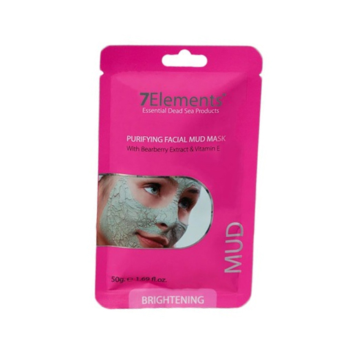 [6253008705406] 7Elements Purifying Clay Face Mask – Burberry & Almond Oil (50 g)