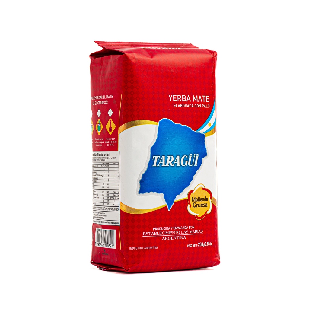 [7790387100327] Taragüi Argentine Yerba Mate – Strong Premium Flavor (250g)