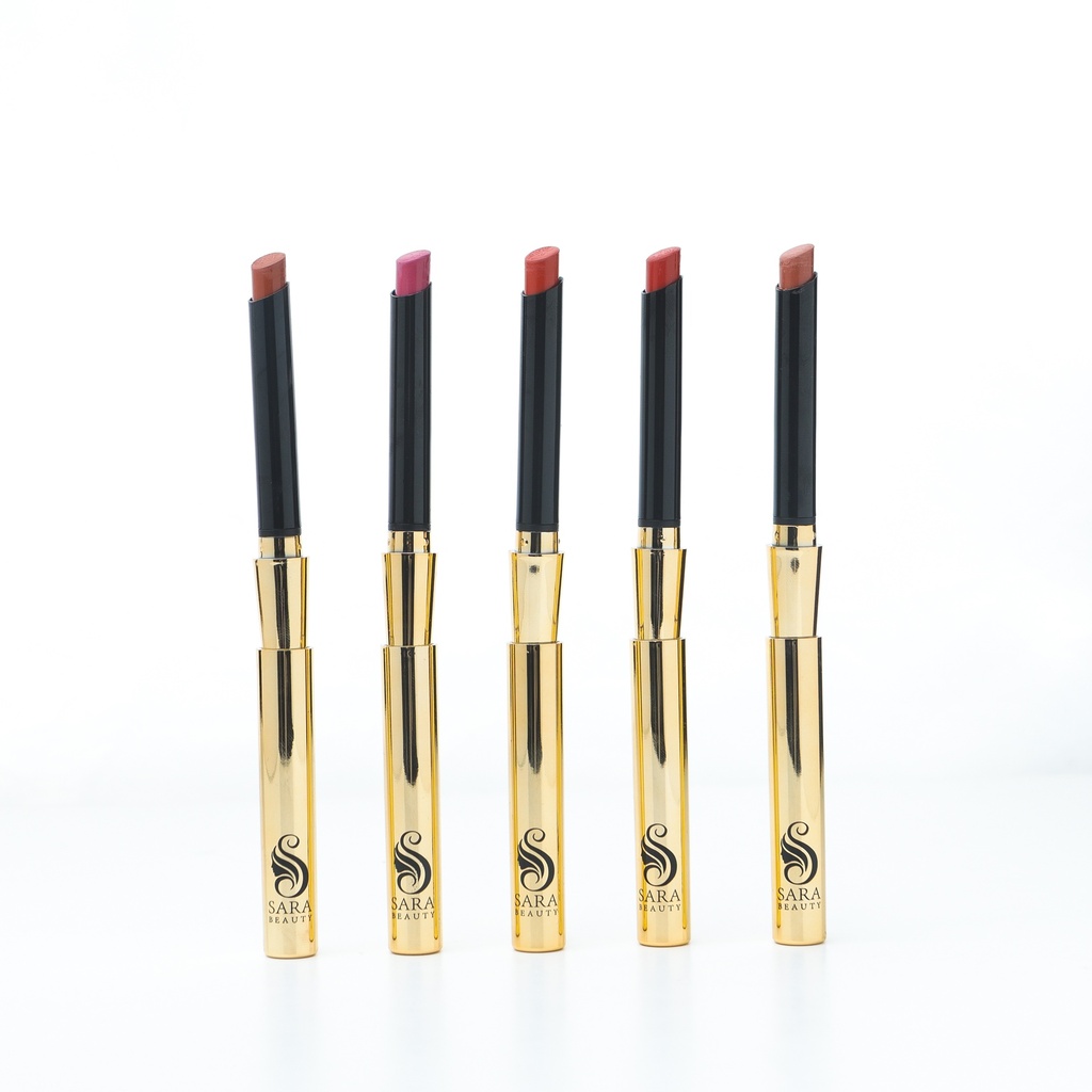 [6925454619261] Sara Beauty Vegan Collagen Lipstick – 5 Shades Set