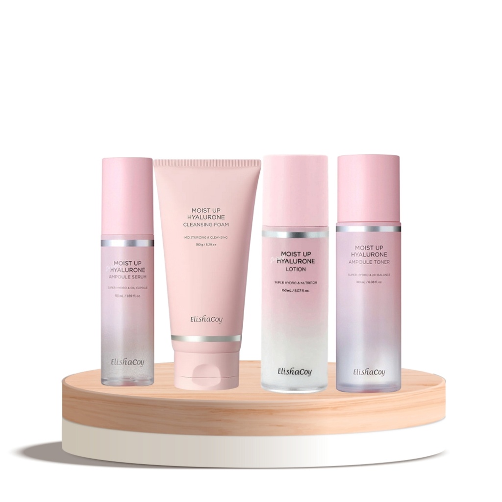 Elishacoy Deep Hydration & Radiance Box – 4-Step Skincare Routine