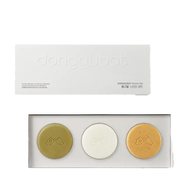 [8809528634436] Dongbat Starter Soap & Shampoo Set – Natural Gentle Care Routine