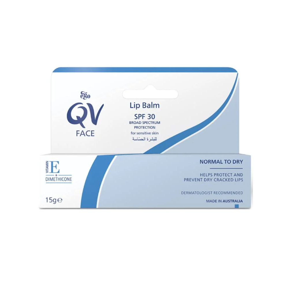 [9314839021398] QV Sensitive SPF Lip Balm