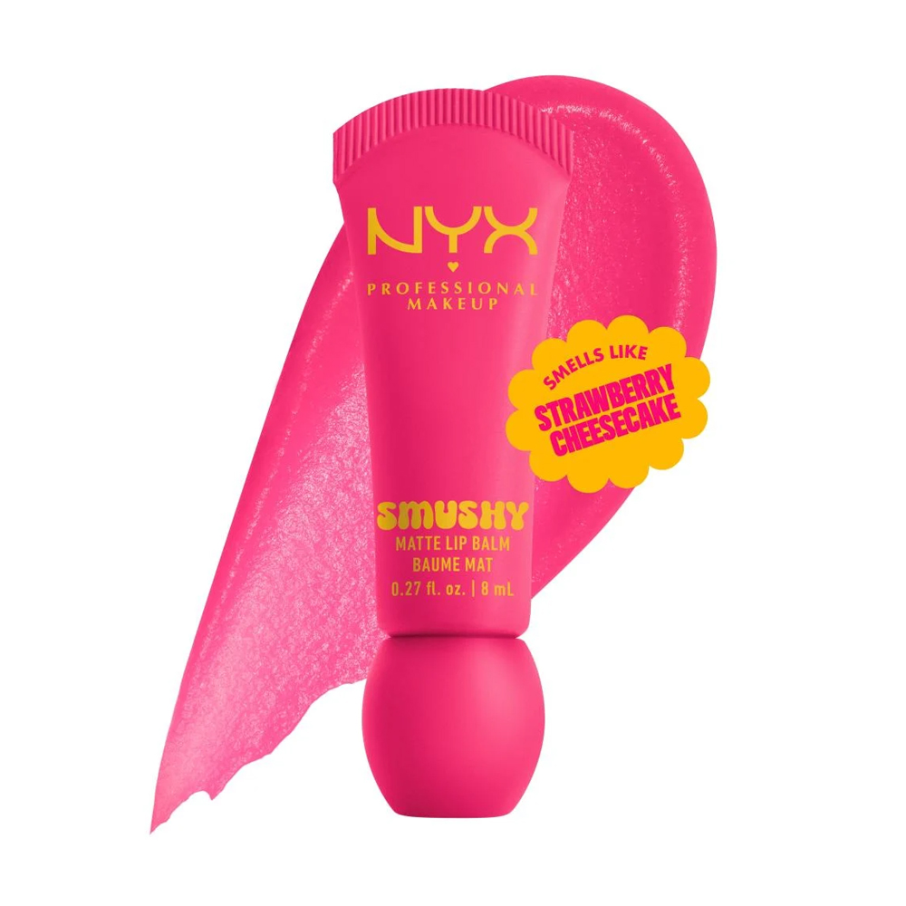 [800897271039] NYX Smushy Matte Lip Balm – Strawberry Cheesecake Scent – 8ml