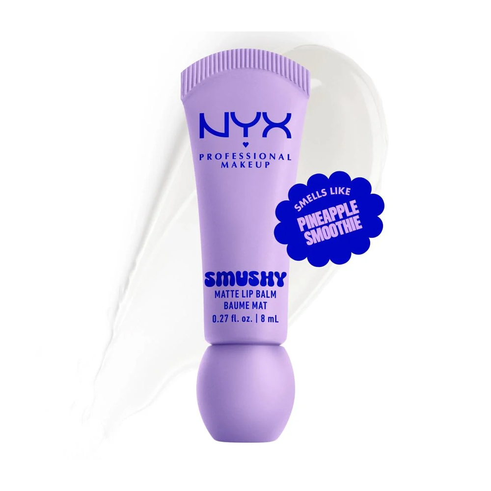 [800897271015] NYX Smushy Matte Lip Balm – Pineapple Smoothie Scent – 8 ml
