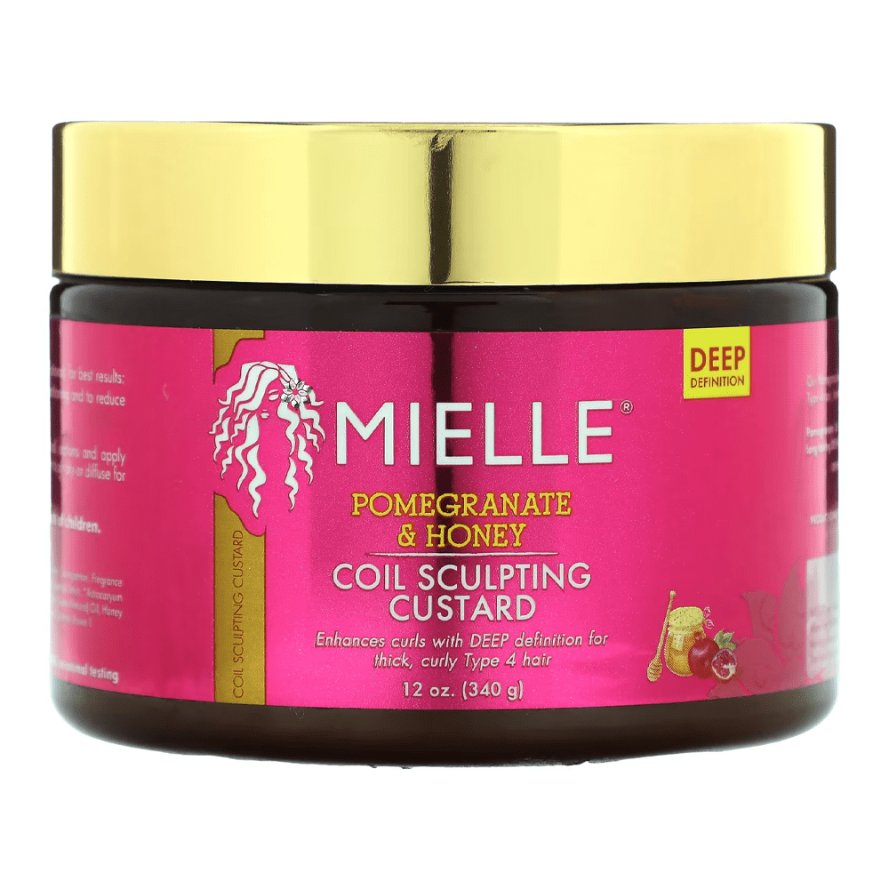 [854102006367] Melly Organics Pomegranate & Honey Custard Curl Defining Cream – Hair Moisturizer & Nourishment