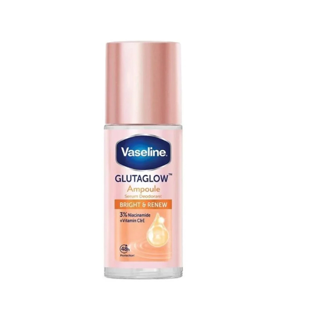 [8851932459181] Vaseline GlutaGlow Bright & Renew Serum Roll-On – 45 ml