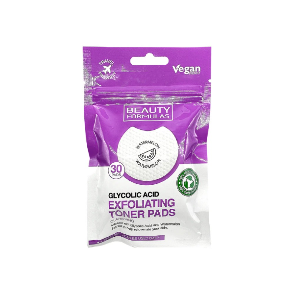 [5012251013772] Glycolic Acid Cotton Pads – 30 Pieces