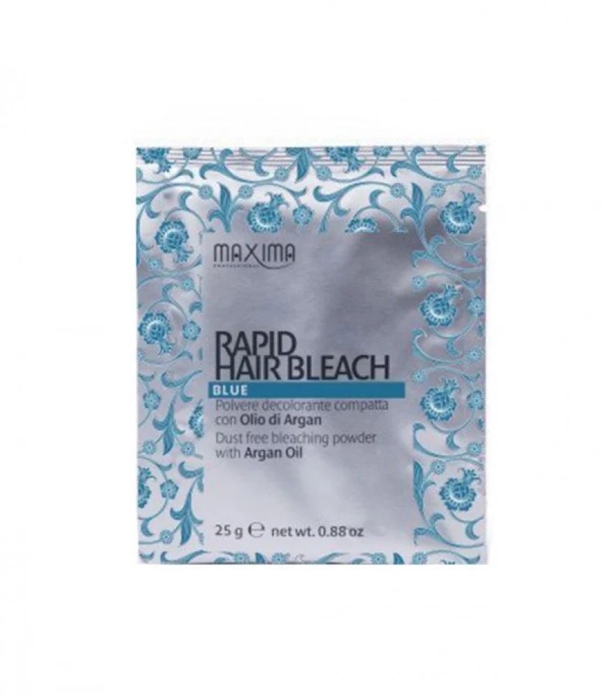 Maxima Compact Blue Hair Bleaching Powder with Argan Oil 25 g