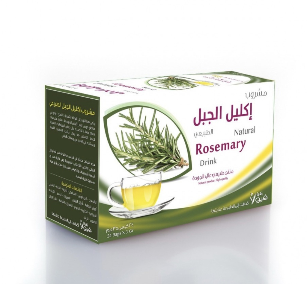 [6281104601728] Viola Flower - Natural Rosemary Drink (24 bags * 3 g)