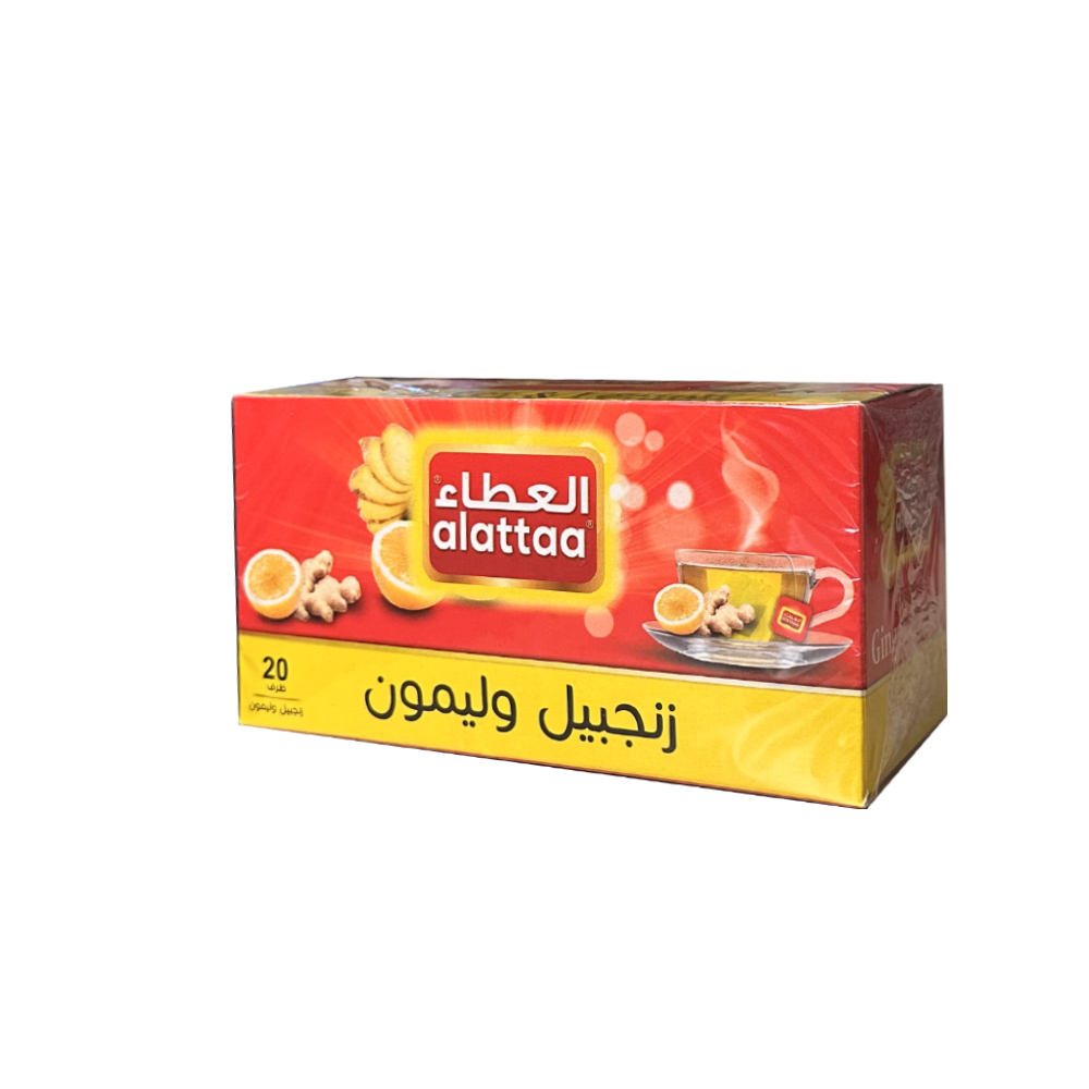 [6212900010261] Ginger & Lemon Herbal Drink (20 Sachets)