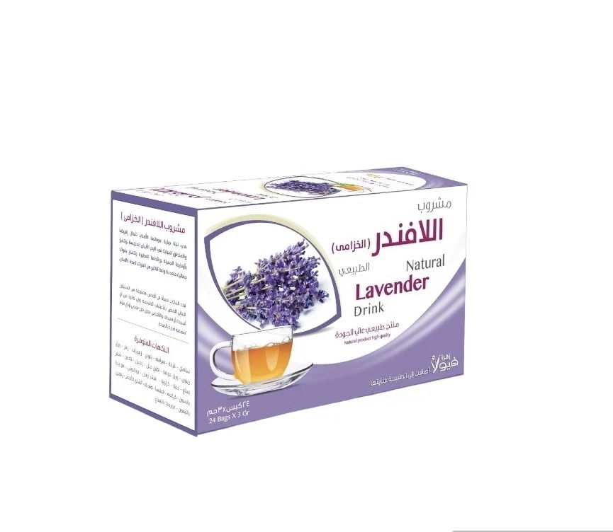 مشروب اللافندر من زهرة فيولا 24 كيس