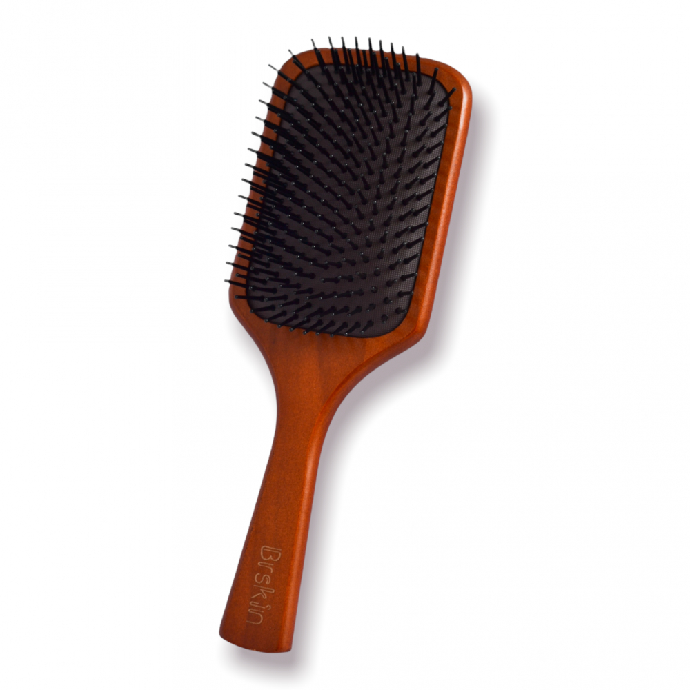 [677937805048] Brskin Premium Lotus Wood Hair Comb & Brush