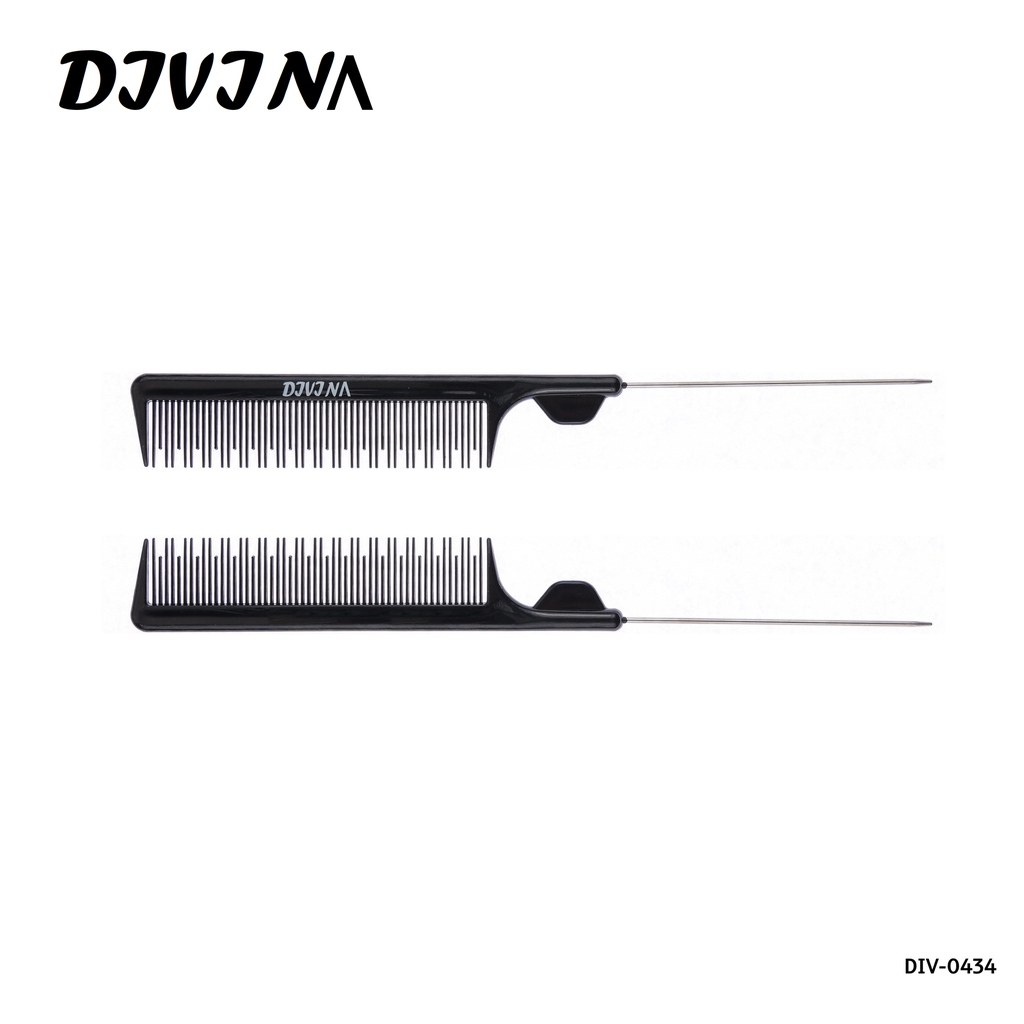 [4710468214340] Divina Wet Hair Brush & Detangler (DIV-434)