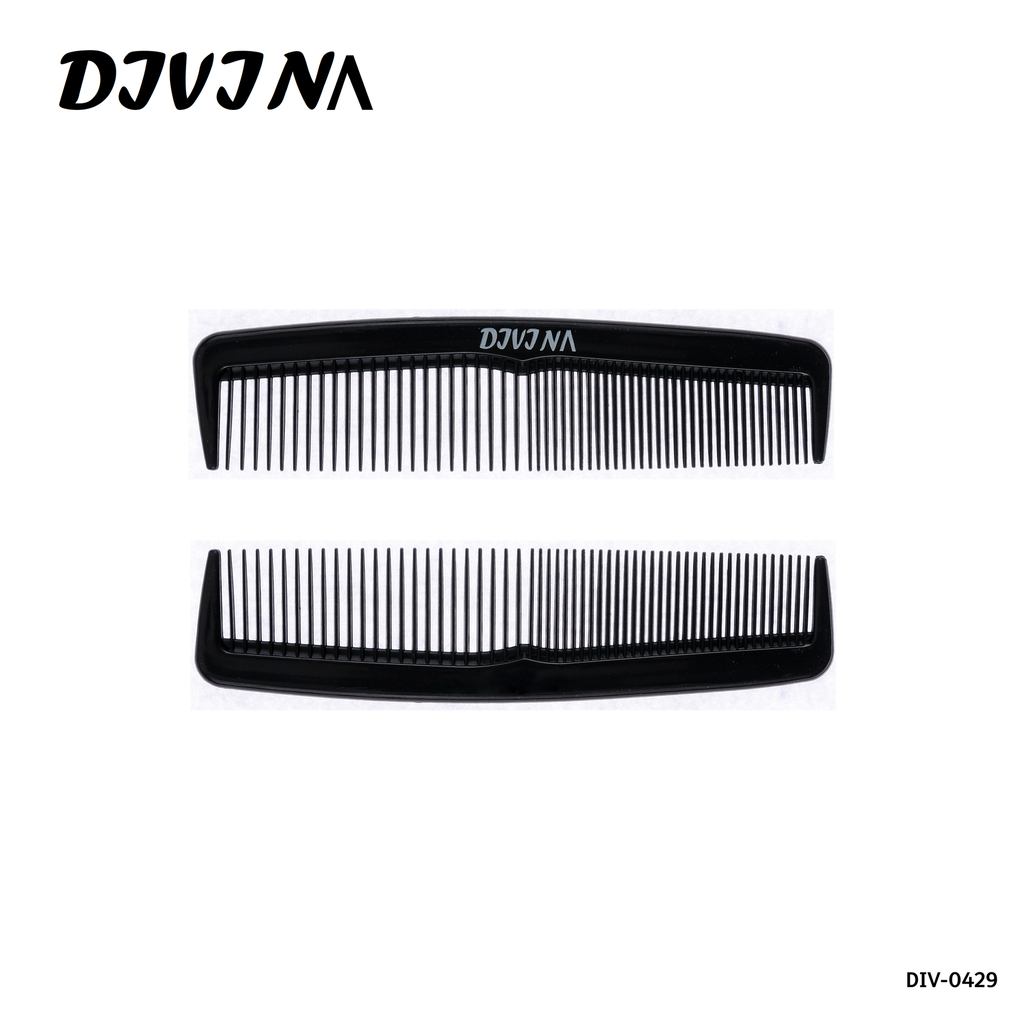 [6984546604295] Divina Wide Handle Hair Comb
