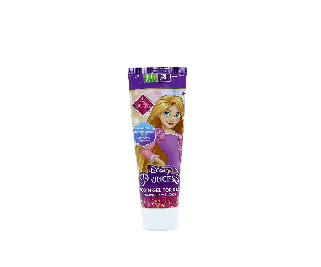 [6224002283276] Children's Strawberry Toothbrush Paste - From Fab Lab Multiple Character Options 75 ml - Princess purple
