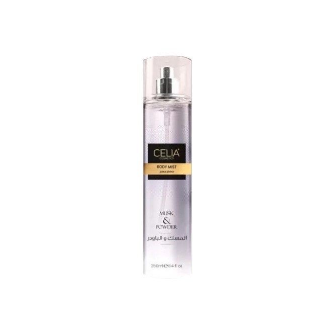 [6253364302806] معطر جسم مسك وباودر من سيليا 250 مل