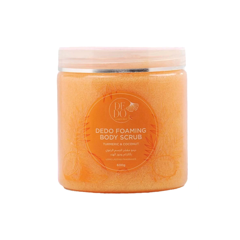 [6253811950918] Dido Coconut & Turmeric Foaming Sugar Scrub (600 g)