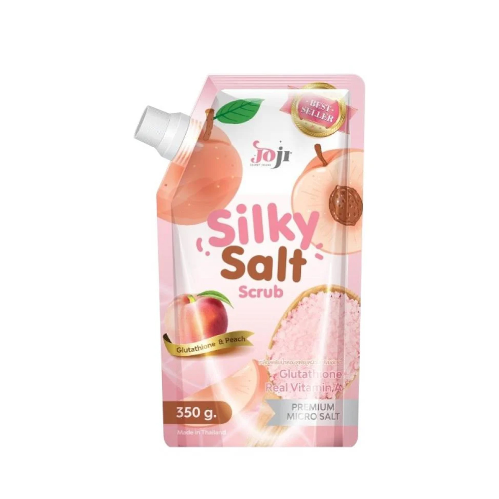 [8854478129303] Joji Secret Young Silky Salt Scrub with Glutathione & Peach (350 g)