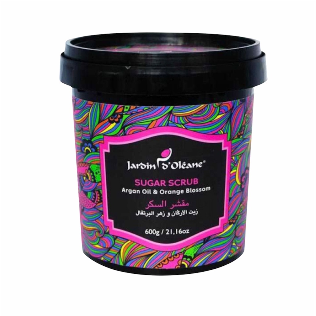 [705632984352] Argan Oil & Orange Blossom Sugar Scrub – Garden Olian 600g