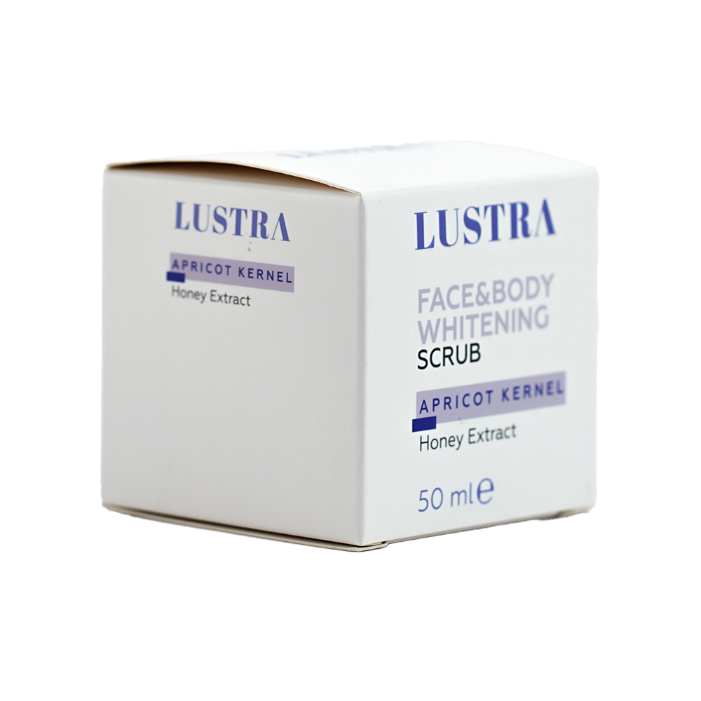 [8684641528363] LUSTRA FACE&BODY WHITENING SCRUB 50ML