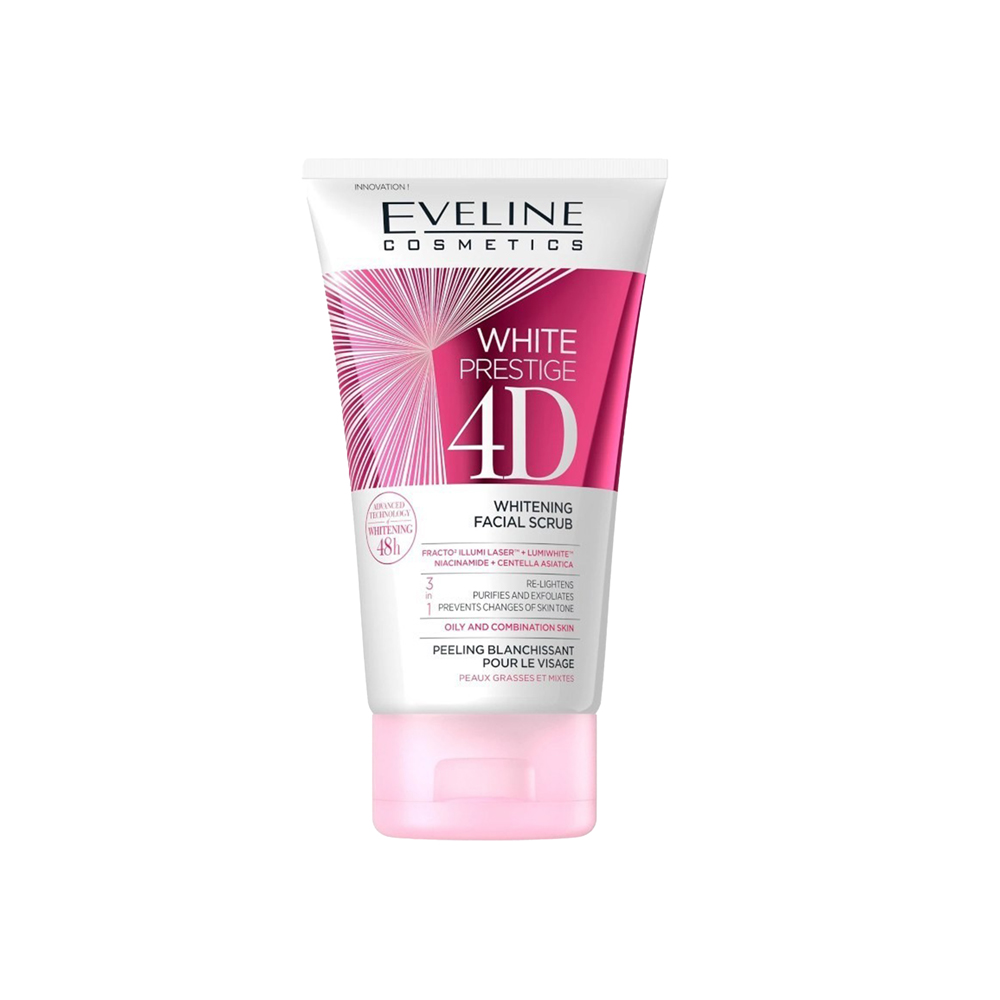 [5907609345691] Eveline White Prestige 4D Face Scrub – 150 ml