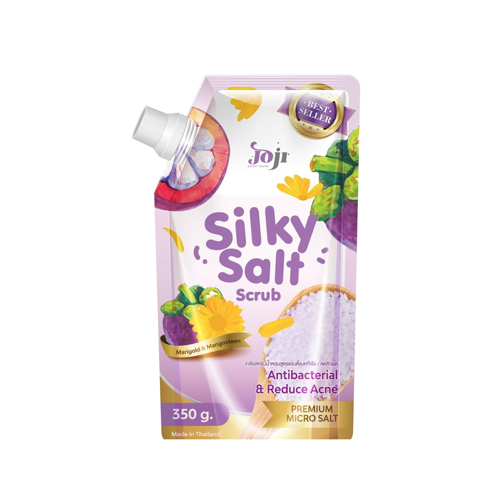 [8854478355887] Silky Salt Scrub Marigold & Mangosteen – Body Exfoliating Scrub