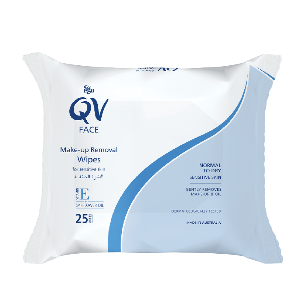 [9314839015397] QV Makeup Remover Wipes – 25 Sheets