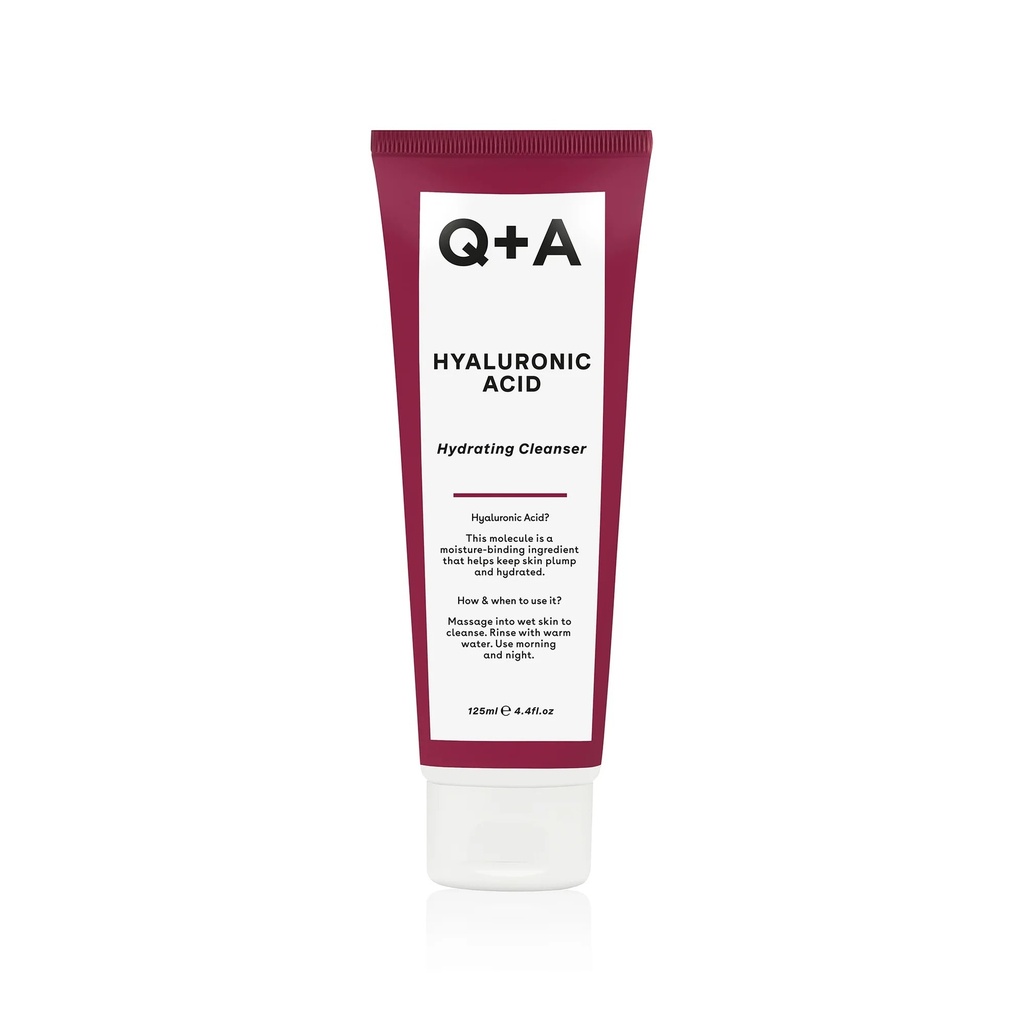[5060486261970] Q+A Hyaluronic Acid Hydrating Cleanser – 125 ml