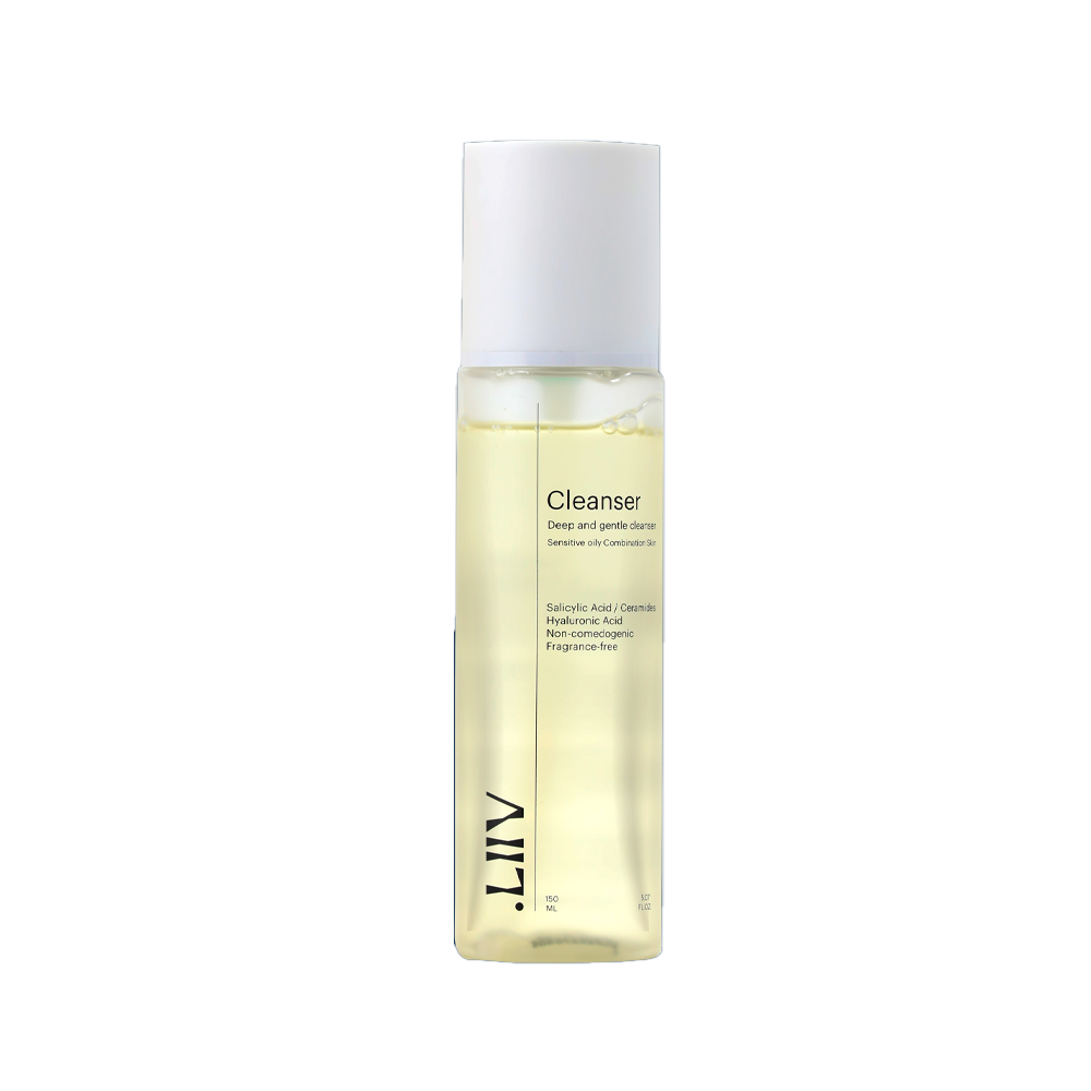 [728204048955] LIV Deep & Gentle Cleanser with Salicylic Acid & Hyaluronic Acid – 150 ml