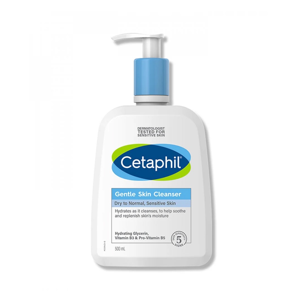 [3499320012430] Cetaphil Gentle Cleanser for Face & Body – 500 ml