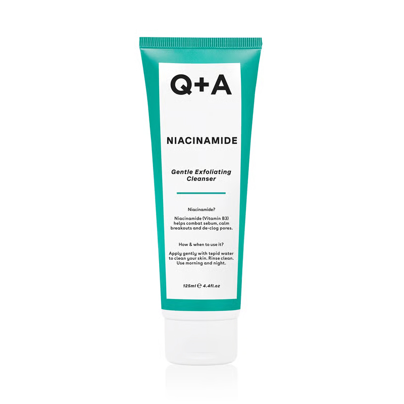 [5060486262205] Q+A Niacinamide Gentle Exfoliating Cleanser – 125 ml