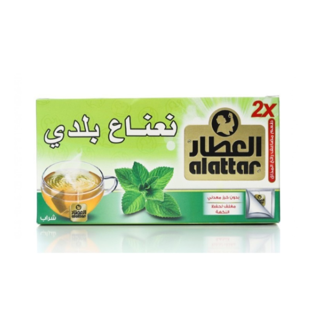 [6212900002150] Mint Herbal Tea – Al Attar (20 Bags)