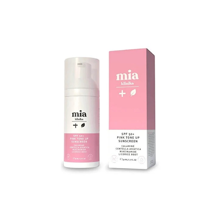 [8684438670176] Mia Clinica Pink Tone-Up Sunscreen SPF50 – 50 ml
