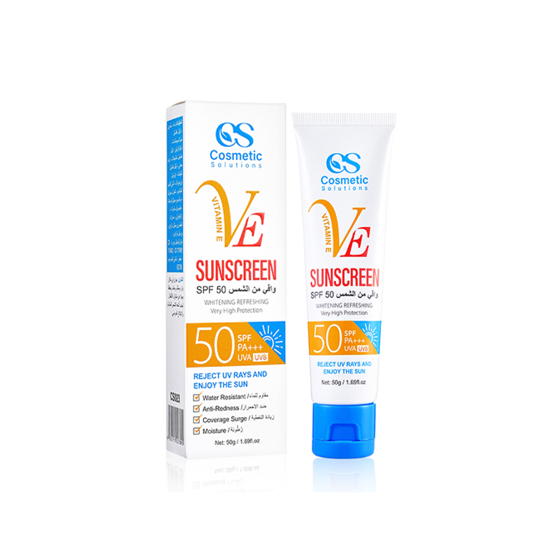 [6932511227895] Cosmetic Solution Vitamin E Sunscreen Cream – SPF 50+++
