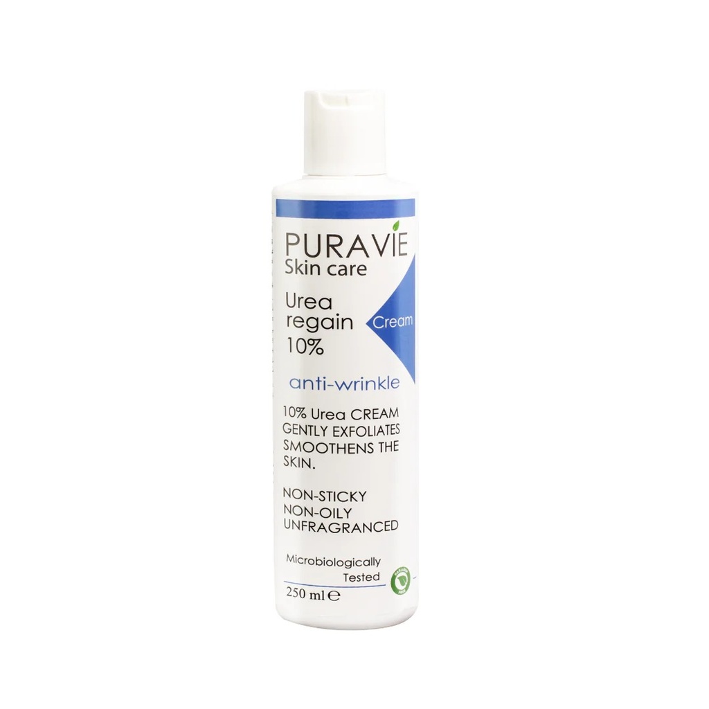 [8030894999519] Puravi Urea Cream 10% – Dry & Very Dry Skin – 250ml