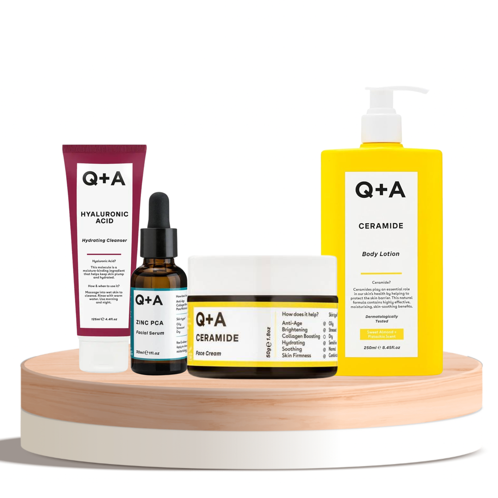 Dry Skin Face & Body Routine – Q+A Skincare Set
