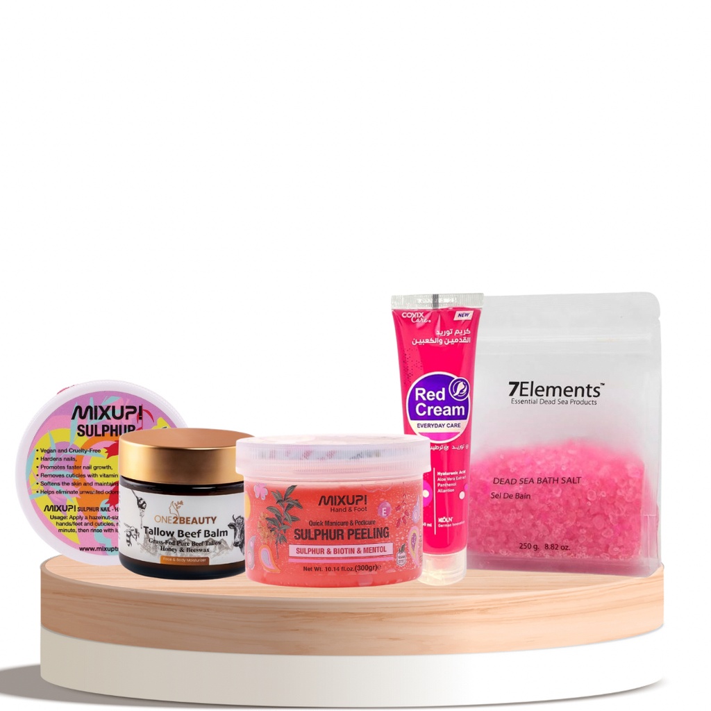 [80548321335] Foot Care & Crack Repair Intensive Box – Deep Hydration & Softness Routine