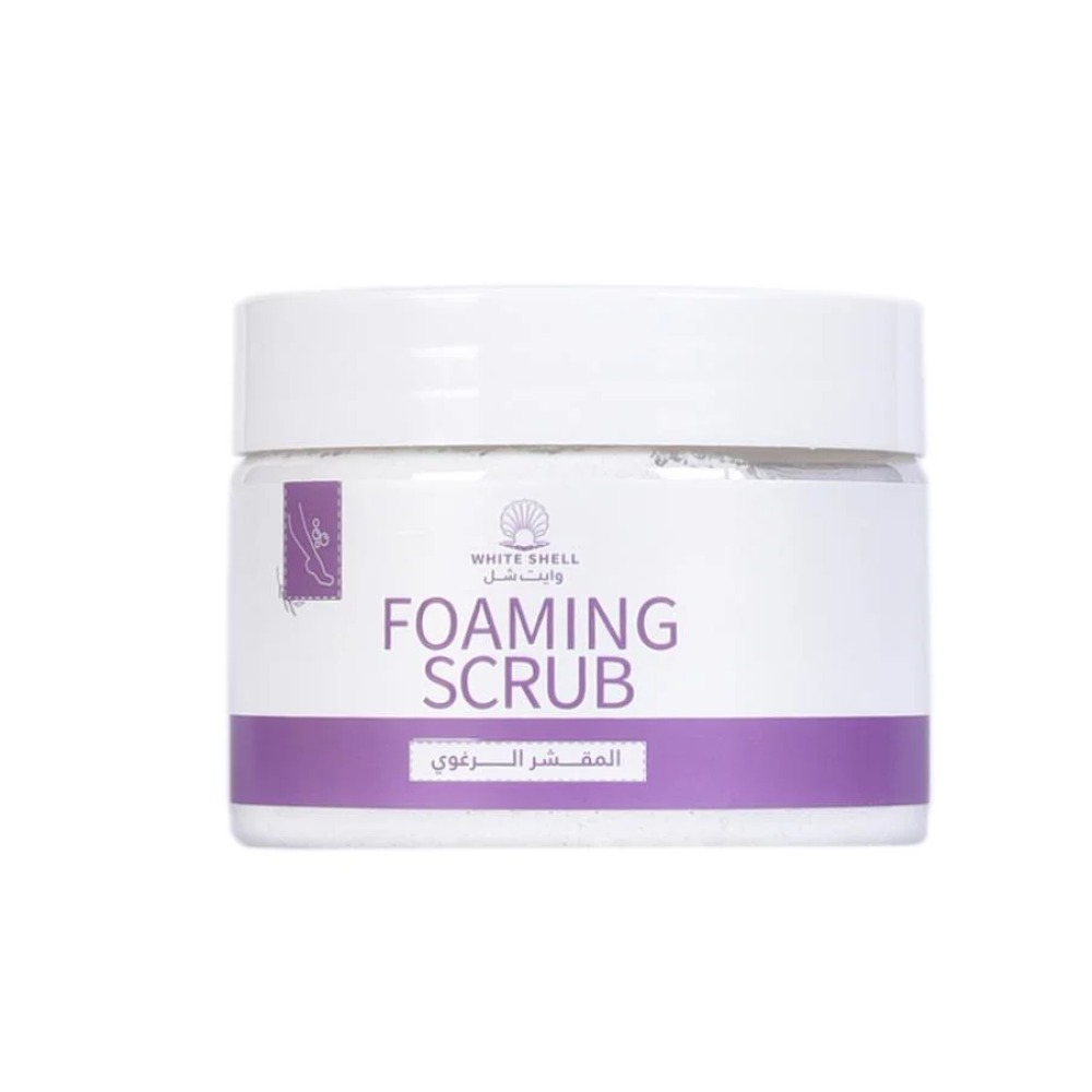 [6291109760436] White Shell Foaming Brightening Scrub for Face & Body (300 ml)