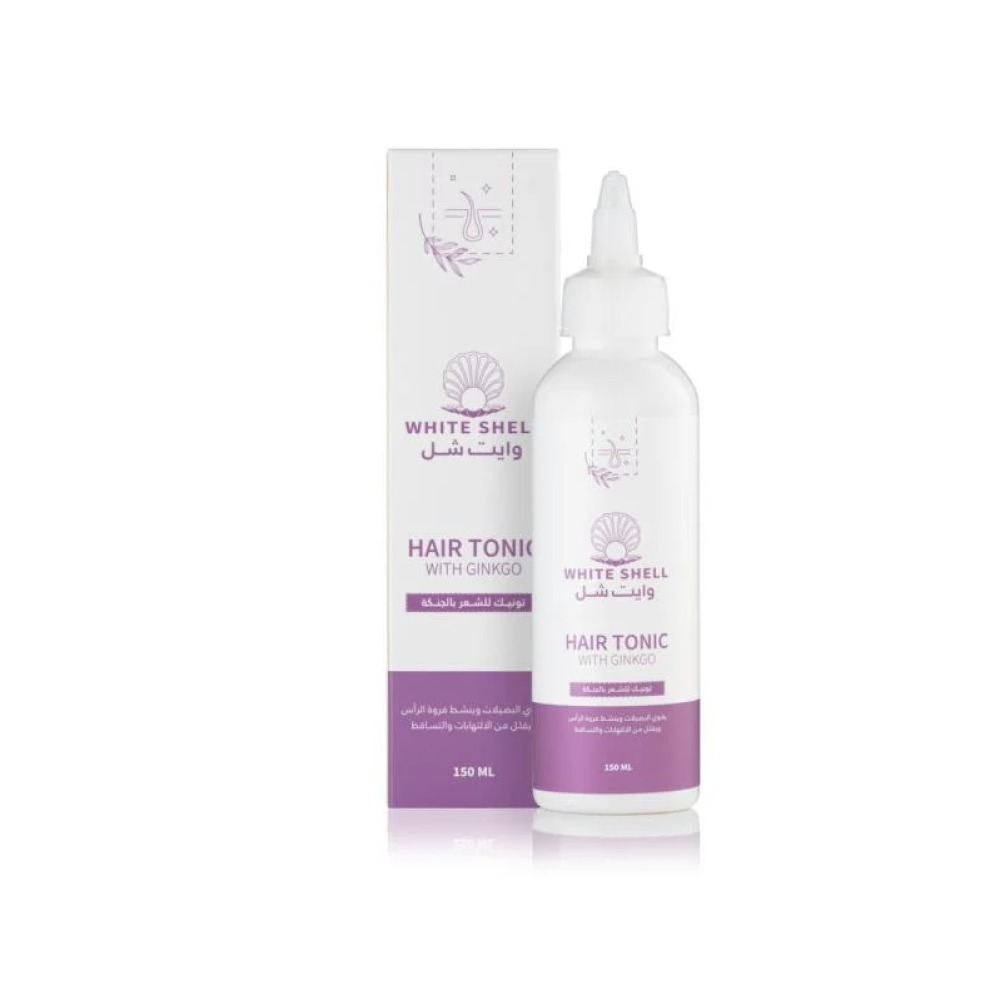 [735380612436] White Shell Ginkgo Hair Tonic – 150ml