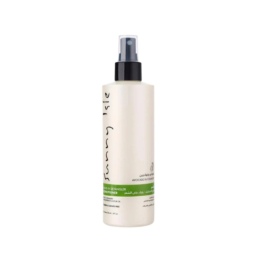 Sunny Isle Avocado & Collagen Leave-In Detangling Conditioner Spray - 236 ml