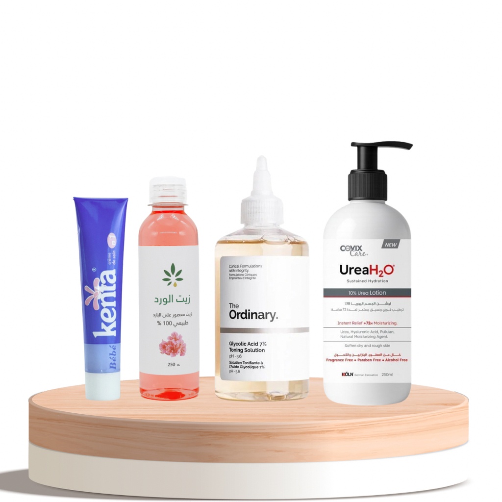 Dark Spots & Body Brightening Set – Herb & Oil Skincare Routine