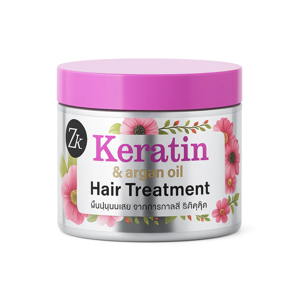 ZK Professional Keratin & Argan Oil Hair Treatment - 300 ml