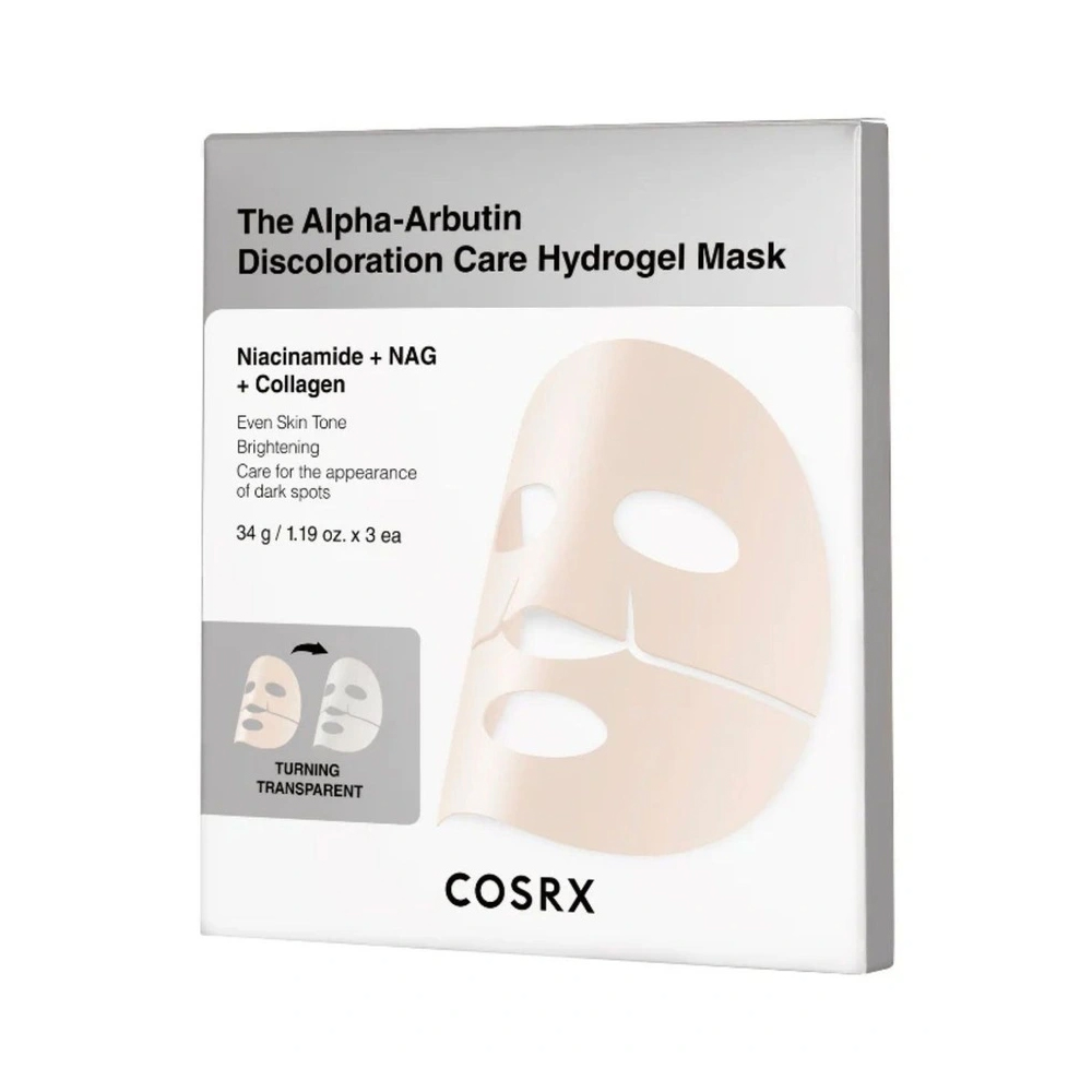 [8809598457249] COSRX Hydrogel Mask with Alpha Arbutin for Uneven Skin Tone Care