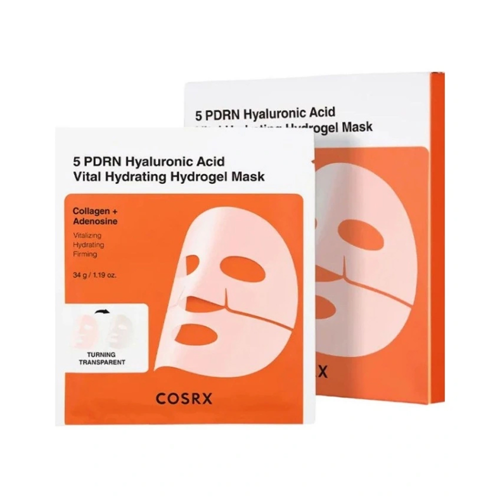 [8800311120891] COSRX 5 PDRN Hyaluronic Acid Moisturizing and Refreshing Hydrogel Mask - 3 Pieces