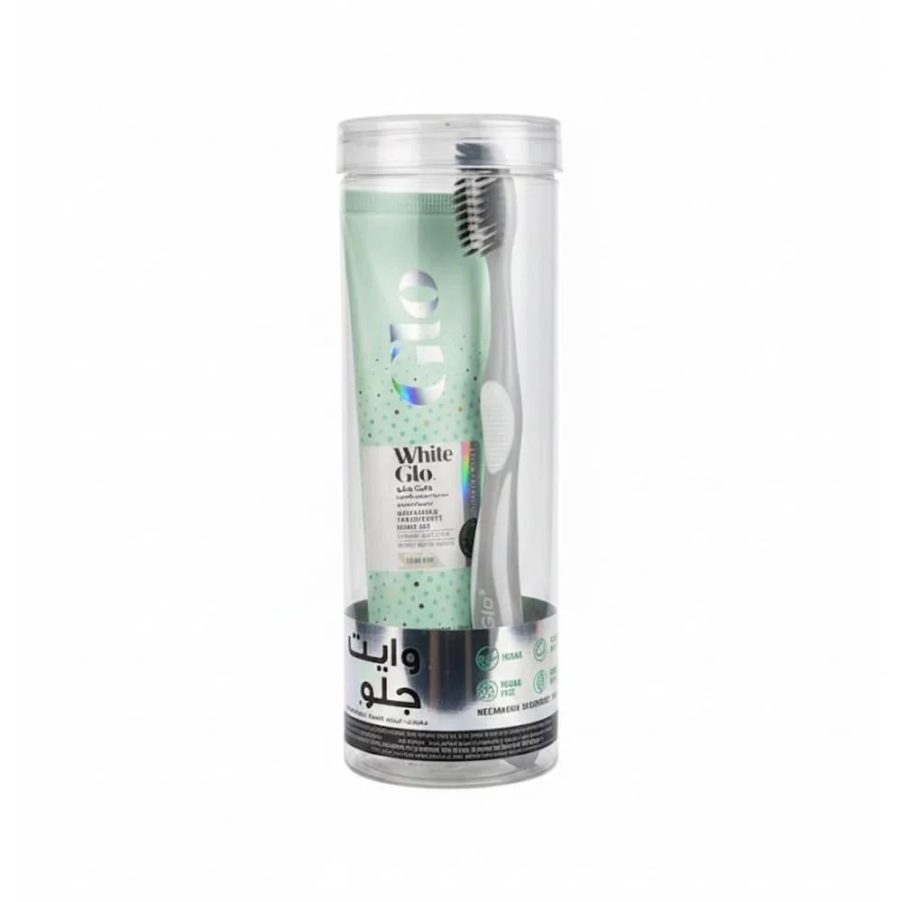 [9319871002718] Ultimate White Duo Toothpaste & Toothbrush Set - White Glo 150 ml