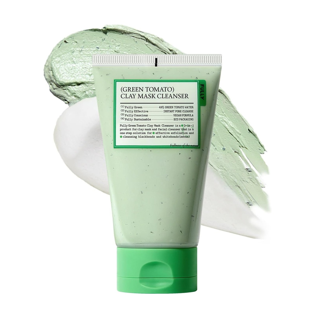 [8809567707207] Green Tomato Clay Mask Cleanser - From Fully - 120 ml