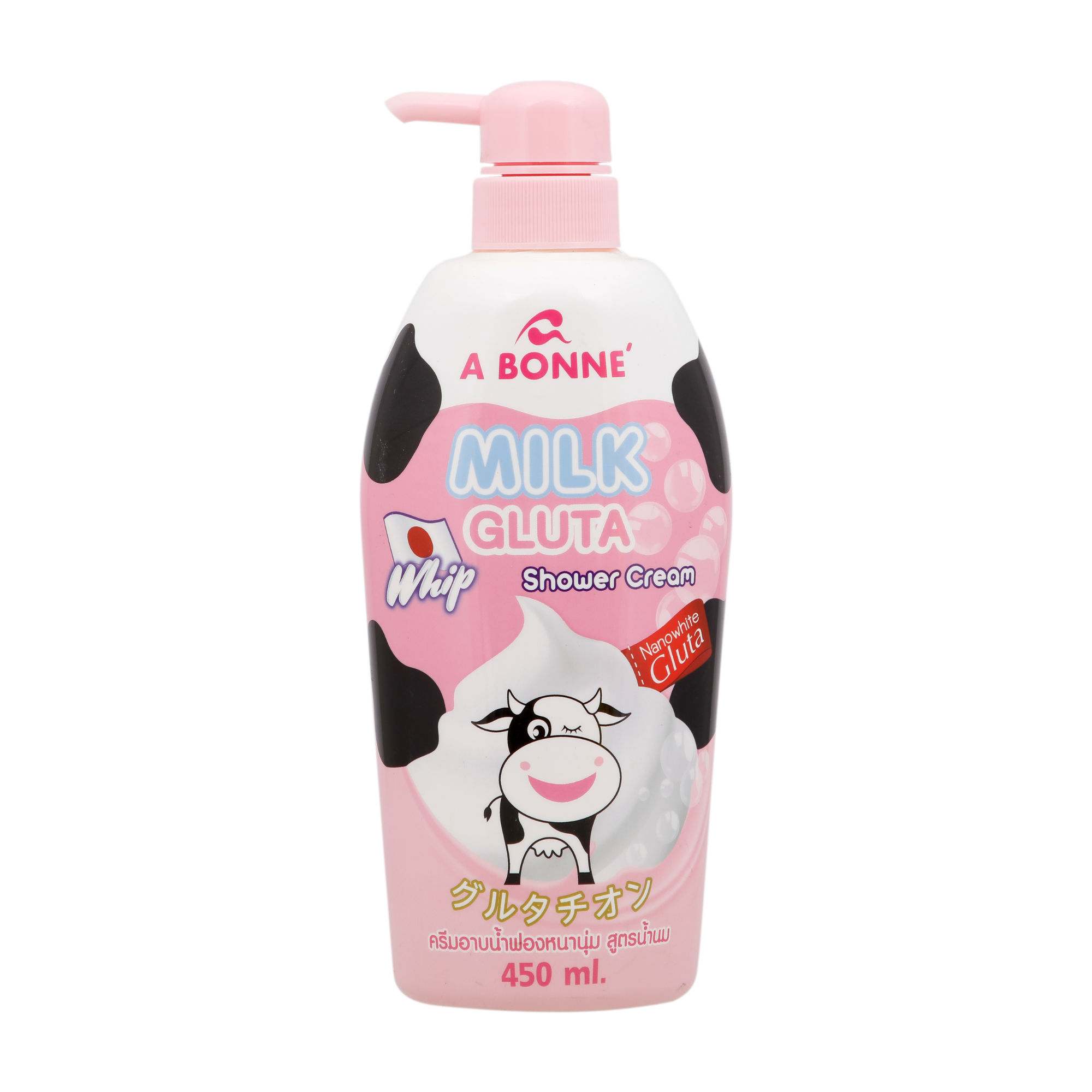 Milk Gluta Shower Cream for Body from A BONNE - 450 ml