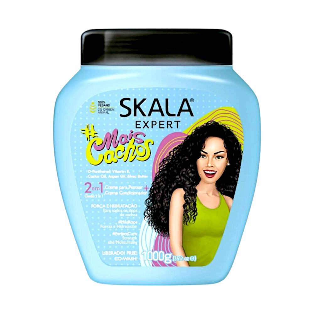 Scala Miss Cactus 2-in-1 Hair Treatment & Moisturizing Cream – Curly & Wavy – 1 kg