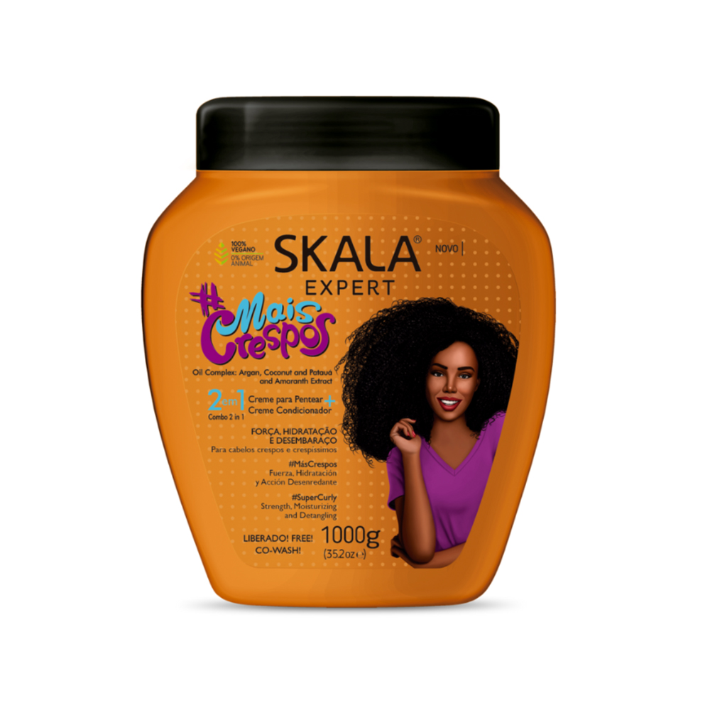 Skala Expert – Super Curly Hair Cream with Argan Oil, Coconut Oil & Vitamin E